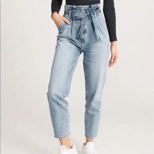 Abercrombie Paper Bag Mom Jeans